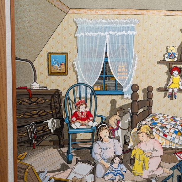 H.Hargrove Painting 931/1000 Size 25"X29" - Picture 3 of 11